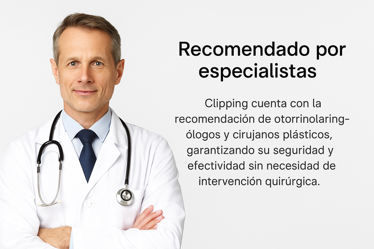 Respaldo médico Clipping
