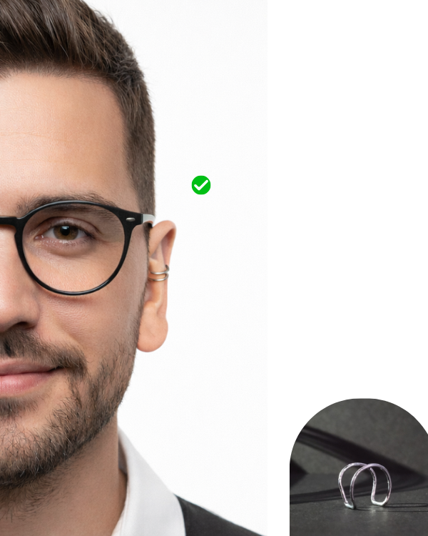 📃✅Guía premium digital - Corrector de orejas con un clip.